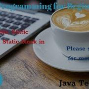 Static Variable Static Methods And Static Block In Java