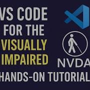 VS Code Tutorial For Beginners With Screen Reader NVDA