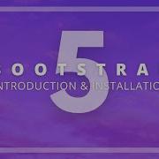 Bootstrap 5 Alpha Introduction Installation