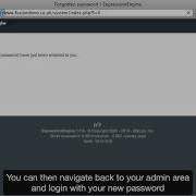 Logging In To The Control Panel Expression Engine 1 7 Screencast