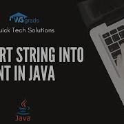 Convert String Into Int In Java Java Tutorials Learn Java In 5 Minutes