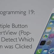 IOS Programming 19 Multiple Button Alerts UIAlertView Detecting Button Press
