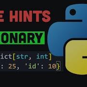 Dictionary Type Annotation Python Tutorial