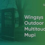 Wingsys Outdoor Multitouch Mupi
