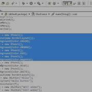 Java Programming Part 68 GUI ToolBars Fired Event In ActionPerformed Using The Object Class