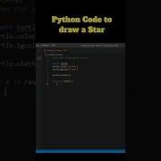 Draw A Star Using Python Code Python Pythonforbeginners
