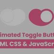 Create Toggle Button In HTML CSS JavaScript
