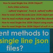 123 Different Methods To Read Single Line JSON Files In Pyspark Pyspark PART 123