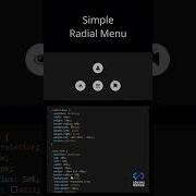 Simple Radial Menu In JavaScript Shorts Code Javascript Coding Tutorial