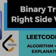 Binary Tree Right Side View BFS LeetCode Solution 199