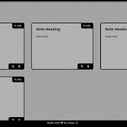 Sticky Notes Note Taking App Using HTML CSS Bootstrap And JavaScript