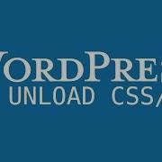 WordPress How To Unload CSS And JS JavaScripts On Unneeded Pages