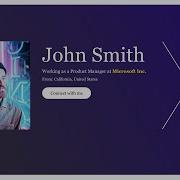 How To Make Animated User Profile Card Using HTML CSS And JavaScript