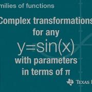 Quick Graph This Complex Combinations Of Transformations Example With Parameters In Terms Of π