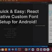Effortless React Native Custom Font Setup For Android In 5 Minutes