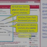 Onesearch Basics