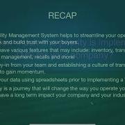 Webinar What Is A Traceability Management System