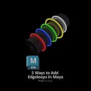 5 Ways In Which You Can Add Edge Loops In Maya Shorts