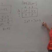 Multiplying Polynomials Using Area Models