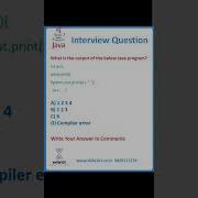 While Loop MCQ JAVA