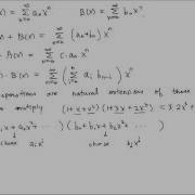 Introduction To Combinatorics Lecture 6 Generating Functions