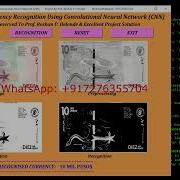 Currency Recognition Using CNN Python Code Currency Identification Using Python Code