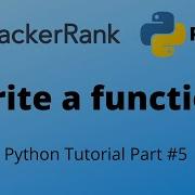 Python Tutorial 5 Write A Function HackerRank Solution