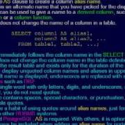 SQL 008 SELECT AS Column Alias How Do I Change Column Names