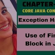 Use Of Finally Block In Java Exception Handling In Java Java Tutorial For Beginners Ch 27