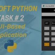 Codsoft Python Task 2 Calculator GUI Application Internship Computing Devotion