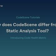 How Does CodeScene Differ From A Static Analysis Tool