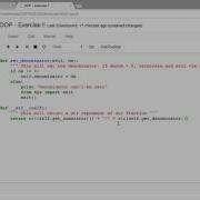 OOP Exercise 1 Part 1