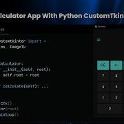 Calculator App With Python Full Tutorial