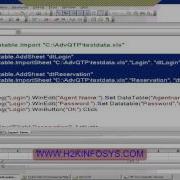 Data Table In QTP QTP Online Training QTP Tutorial