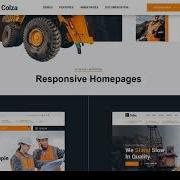 Colza Mining And Industry WordPress Theme Engineering Industry Coal