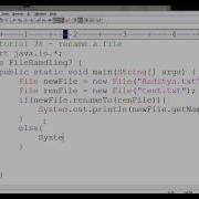 Java Programming Tutorial 38 How To Rename A File In Java