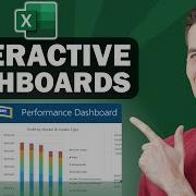 How To Build Excel Interactive Dashboards