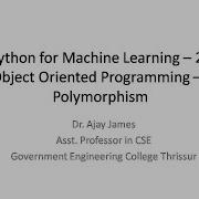 Python For Machine Learning 27 Object Oriented Programming 3 Polymorphism Method Overriding