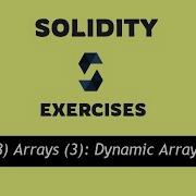 8 Array Exercise 3 Dynamic Arrays