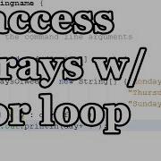 How To Access Array Values Using For Loop Beginner Java