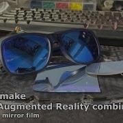 Can You Make Custom Augmented Reality Combiners Using Cheap Mirror Film