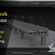 Autodesk 3Ds Max Highway Bridge Modeling Spline To Poly Modeling Class 6