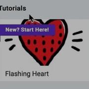 FLASHING HEART BBC MICRO BIT Learning With Zamrez