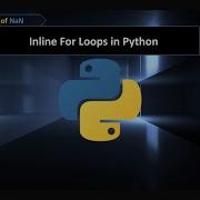 Python Basics Inline For Loops