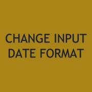 Change Input Date Format With PHP