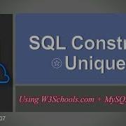 07 SQL Unique Constraint