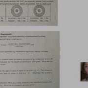 Video Lesson Data Analysis Accuracy Vs Precision And Percent Error