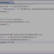 Java Game Development 30 Final Keyboard Input