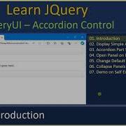JQuery UI Accordion Part 1 Introduction JQuery Tutorials 63