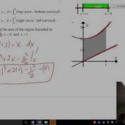 AB 6 4 BC 4 5 Area Between Two Curves Part 1